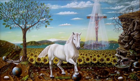 Paesaggio 2008 olio tela 100-60